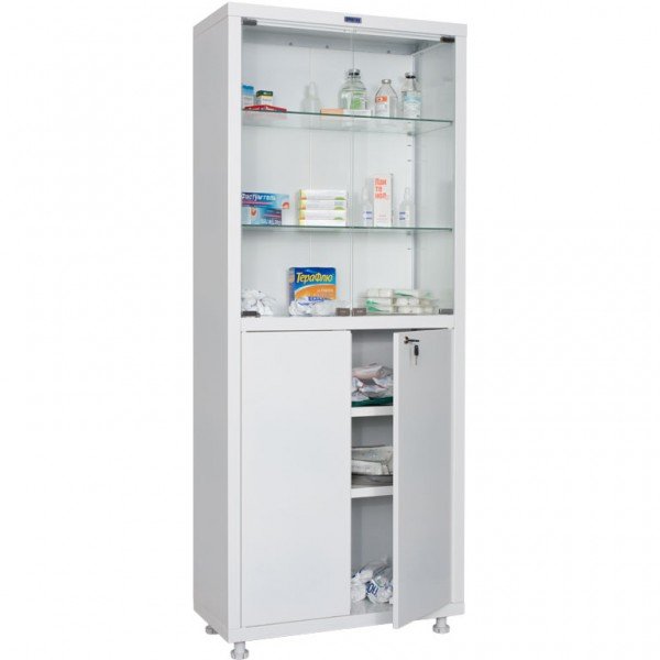 Шкаф для хранения медикаментов МД 2 1670/SG